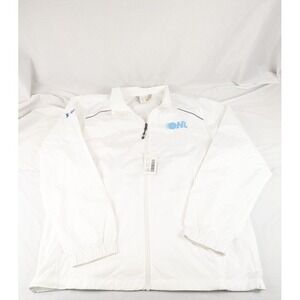 NWT Core 365 Men's OHL Ontario Hockey League Windbreaker Jacket White Size Large